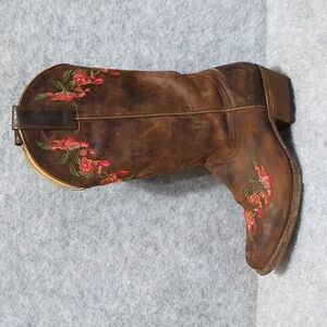 Shyanne Frida Western Boots Round Toe Floral Women's Size 7.5